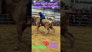 Quitan invicto toro g63 bullrider bullrider bullriders jinetes bullrider toros jaripeo rode [upl. by Seligmann]