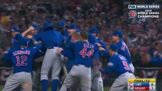 World Series Game 7 Highlights  Chicago Cubs End Curse Win World Series [upl. by Daile]