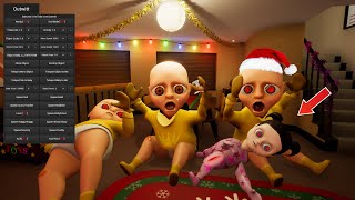 The Baby in Yellow v161 MOD OUTWITT  Christmas Update  Babylirious [upl. by Smukler461]