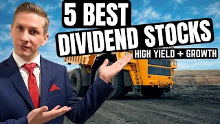 5 Stocks with BIG DIVIDENDS and Growth Potential [upl. by Dietz]