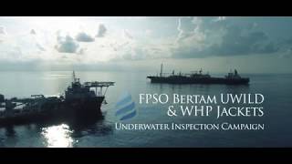 Bertam FPSO amp Wellhead Platform underwater inspection [upl. by Slotnick]