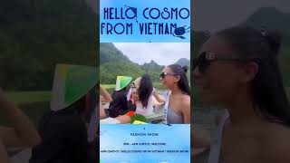 Miss Cambodia talk and training Japan language with Miss CosMo Japan so funny [upl. by Trebo]