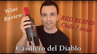 Casillero del Diablo Red blend  Wine Review [upl. by Aik489]