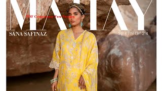 SANA SAFINAZ MAHAY LAWN COLLECTIONS 24 [upl. by Riggins169]