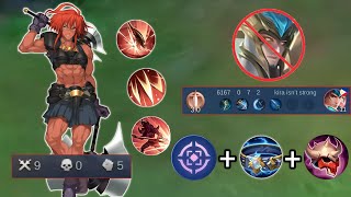 New Meta Exp Lane Hilda is Unbeatable 🔥 Hilda Build and Emblem 2024  Mlbb [upl. by Auoz]