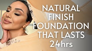 HOW TO APPLY DOUBLE WEAR FOUNDATION FOR A NATURAL LOOK  NINA UBHI [upl. by Morgana]