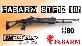 Страйкбольный дробовик FABARM STF12 18 INCH RESSORT SPRING SHOT arsoft LR3000 [upl. by Soisanahta]