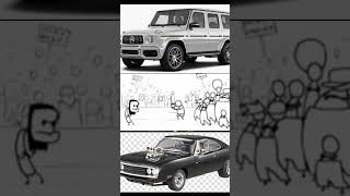 mercedes G wagon vs dodge charger 1969 which is the most popular car subscribe like [upl. by Viviyan]