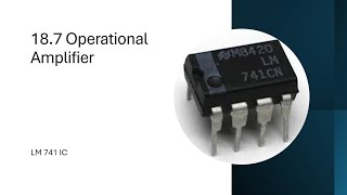 Operational Amplifier introductionPin configurationCharacteristicsuses [upl. by Kimberlee]