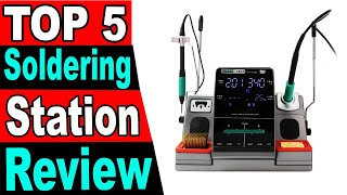 TOP 5 Best Soldering Station Review 2025 [upl. by At]