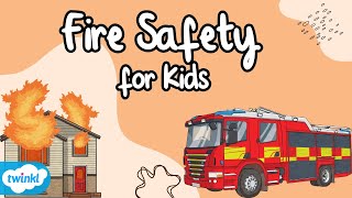 Fire Safety for Kids  Fire Drill at School  🔥 Fire Safety Rules for Kids [upl. by Denzil]