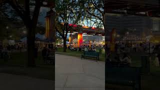 beautiful evening  peoria Illinois Octoberfest 2024 [upl. by Altman670]