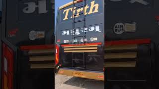 Tirth Travels New Sleeper Bus youtubeshorts sleeperbus ashokleyland [upl. by Hovey621]