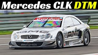 MercedesBenz CLK AMG DTM C209  470Hp 40Litre V8 NA Engine Sound  Nürburgring Actions [upl. by Ahsatal]