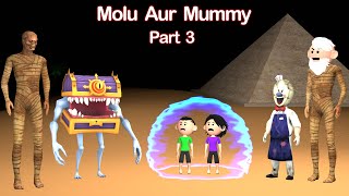 Molu Aur Mummy PART 3  pagal beta  desi comedy video  cs bisht vines  joke of [upl. by Divan]