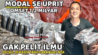 MODAL SEUPRIT OMSET 12 MILYARCUMA JUAL BUBUK DOANG  DI AJARIN GRATIS  IDE USAHA 2023 [upl. by Lanfri]