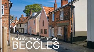 English Georgian Houses And Cottages Beccles A Market Town In Suffolk beccles oldhouses cottages [upl. by Yllil]