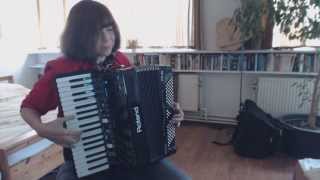 Hatikvah on accordion akkordeon accordeon akordeon [upl. by Colver]