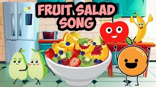 Fruit salad yummy yummy yummy  Fruit salad song7 [upl. by Sixla570]