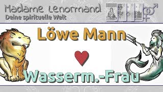 Löwe Mann amp Wassermann Frau Liebe und Partnerschaft [upl. by Cariotta303]