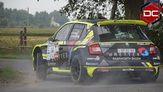 Onboard  Rhys Yates  Elliott Edmondson  SS12 Wervik  MOTUL Rally van Wervik 2018 [upl. by Okiron]