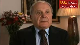 Auschwitz II Birkenau Sonderkommando Testimony Clips  USC Shoah Foundation [upl. by Isabel]