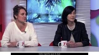 Interview de Charlotte Boucault et Miléna BocléReznikoff avril 2017 [upl. by Nnyleuqaj]