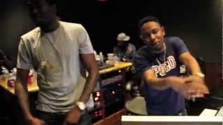 Meek Mill x Kendrick Lamar DreamChasers 2 Studio Session quotA1 Everythingquot [upl. by Adnovay]