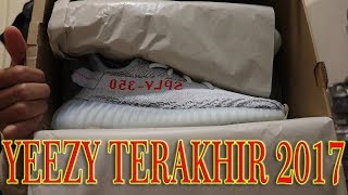 SEPOKAT  UNBOXING YEEZY TERAKHIR 2017 [upl. by Minny]