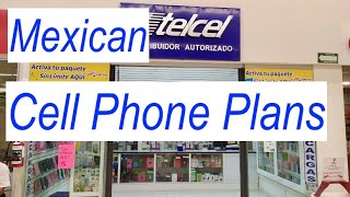 Cell Phone Plans in Mexico [upl. by Ronyam]