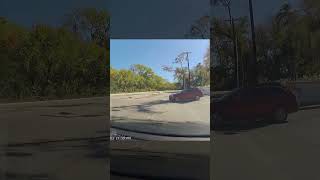 Driveway Danger Car Pulls Out Almost Causes TBone [upl. by Lyford]