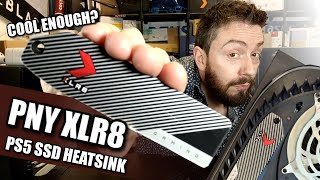 PNY XLR8 PS5 SSD Heatsink Review [upl. by Tingey598]