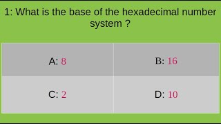 1 Information Technology Mock Test [upl. by Nirda87]