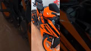 ktm rc 200  new racing bike orange black [upl. by Carolle]