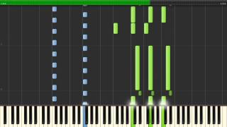 Pokemon X amp Y  XerneasYvetalZygarde Battle Theme Piano Arrangement Synthesia [upl. by Bolanger269]