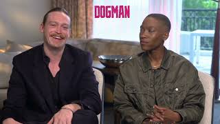 Dogman Interview Caleb Landry Jones amp Jojo T Gibbs Talk Luc Besson Movie [upl. by Oringa]