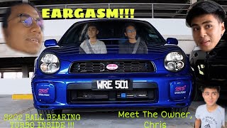 MY FIRST JDM CAR TO REVIEW IS THE SUBARU IMPREZA WRX STI V7 BUGEYE [upl. by Schulman957]