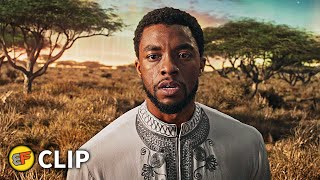 TChalla Wakes Up From Coma Scene  Black Panther 2018 IMAX Movie Clip HD 4K [upl. by Ahseer]