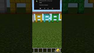 APNA NAME COMMENT KARO minecraft [upl. by Savell]