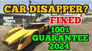 Solved Cars Disappear issue in GTA V  FIX VEHICLE DISAPPEARING PROBLEM IN GTA 5  Menyoo Trainer [upl. by Atteyram323]