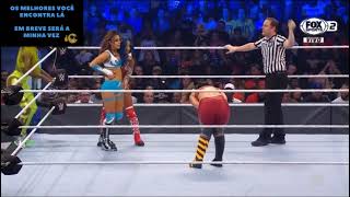 Sasha Banks amp Naomi amp Aliyah vs Natalya amp Shayna Baszler amp Shotzi 12  Smackdown 121121 [upl. by Salomo]