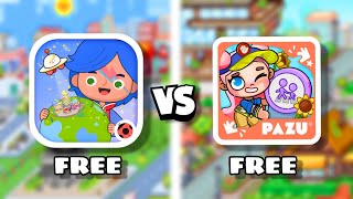 MIGA WORLD Free VS AVATAR WORLD Free  Pazu VS Miga Town [upl. by Gerhardt502]