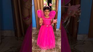 My Daughter Butterfly Gown for Fancy Dress Competition  Vijay Police Getup  Childrens day shorts [upl. by Radke165]