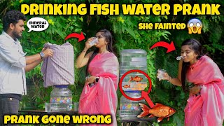 Drinking Fish Water🤢 Prank On Cute Girl Prank😂 Nellai360 [upl. by Grimbal932]