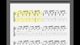 ACDC The Furor lead guitar tablature [upl. by Nosned]