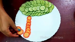 New Salad Decorations Ideas By Neelam ki recipes [upl. by Akiam]