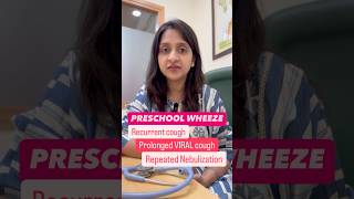 Wheezing in toddlers recurrent Cough Dr Ritika Goyal Pediatric Pulmonologist wheezing [upl. by Little]