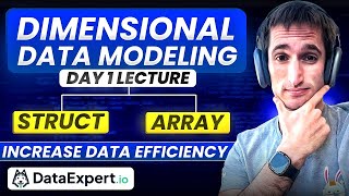 Data Modeling  Complex Data Types and Cumulation  Day 1 Lecture  DataExpertio Free Boot Camp [upl. by Esserac]