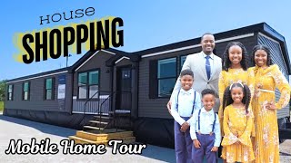 Doublewide Mobile Home Tour  Manufactured Home  Family of 6 mobilehomes [upl. by Uuge]