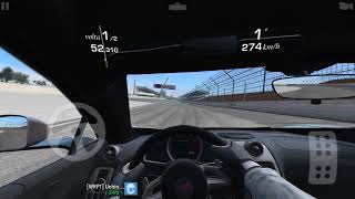 Onboard MCLAREN MP4  Indianapolis Motor Speedway  Real Racing 3 [upl. by Idleman]